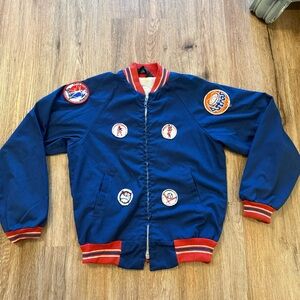 Vintage Sears Baseball Jacket Varsity Major Leave MLB Astros Houston Youth 16